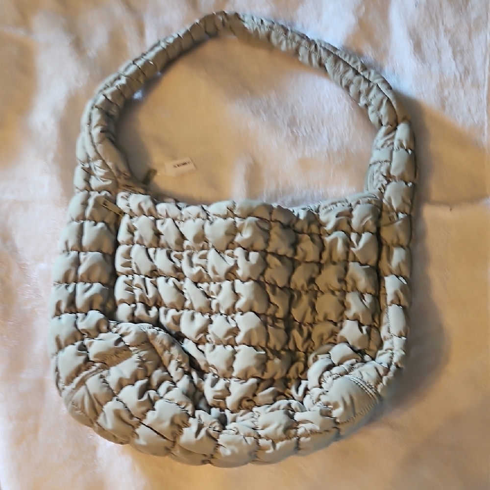 Stylish Cream Quilted Women's Bag
